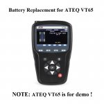 Battery Replacement for ATEQ VT65 TPMS Diagnostic Tool